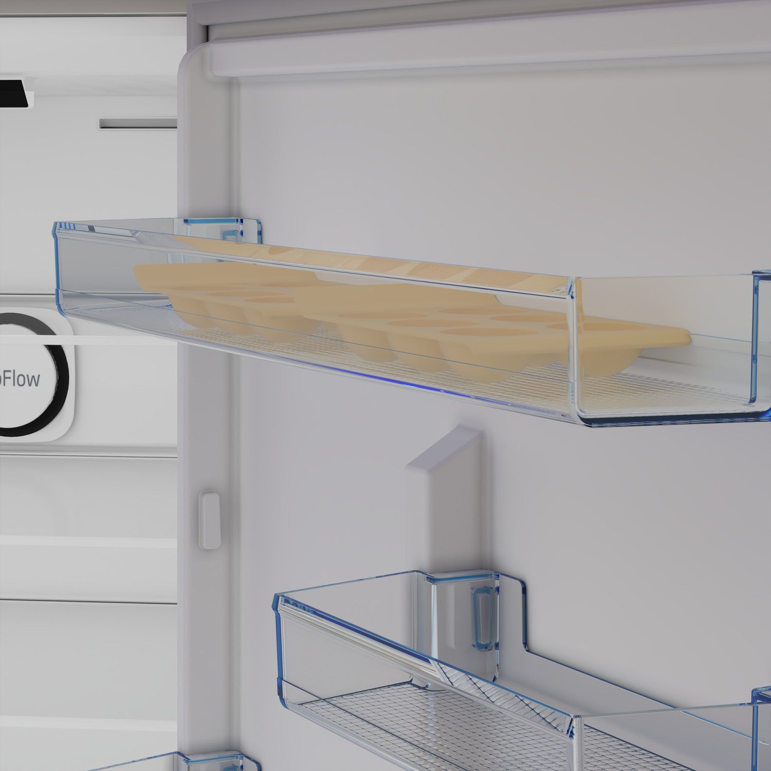 Beko B3RCNE564HXB frigorifero con congelatore Libera installazione 490 L classe E Argento