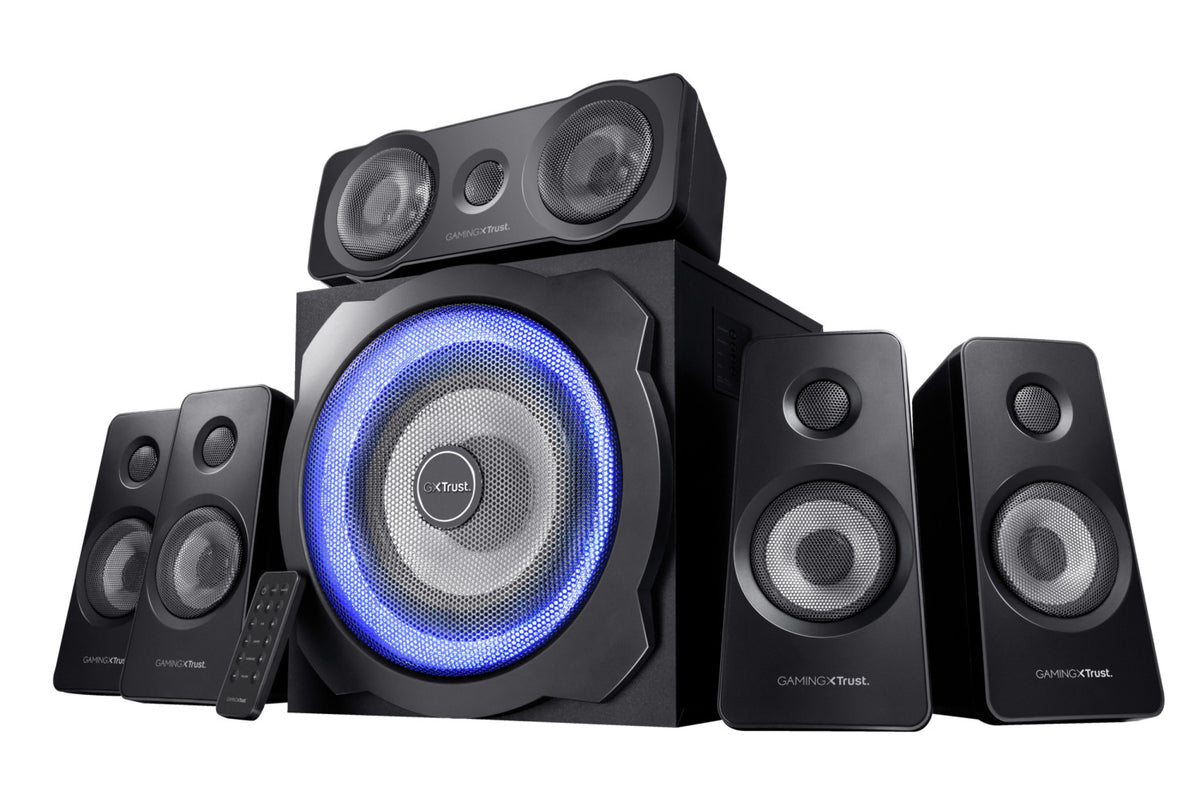 Trust GXT 658 Tytan 5.1 set di altoparlanti 90 W Universale Nero 5.1 canali