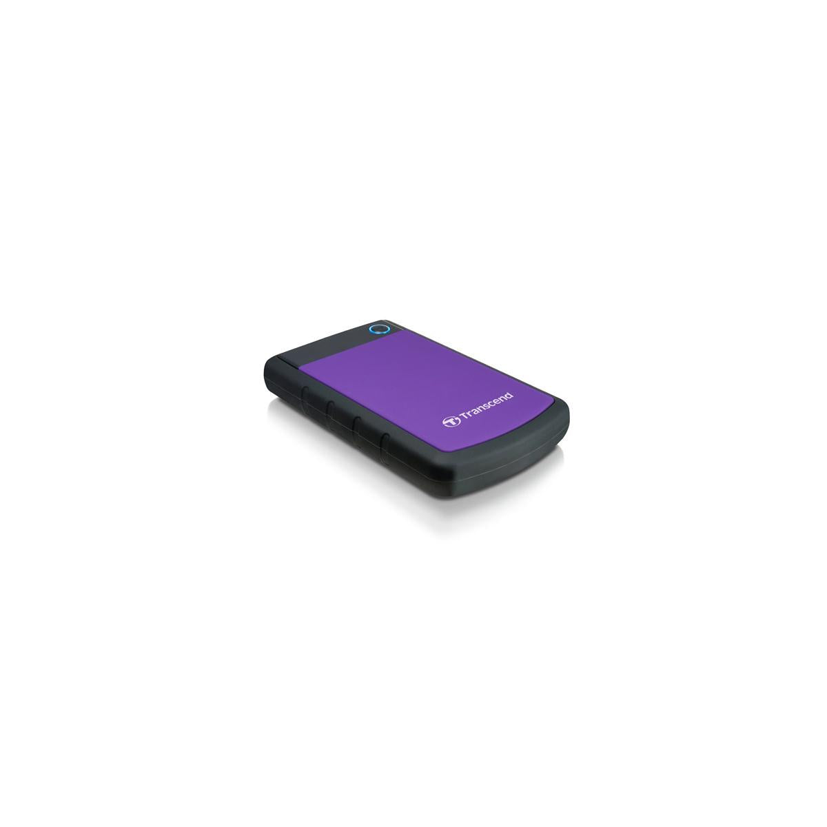 Transcend StoreJet 25H3P (USB 3.0), 2TB disco rigido esterno Nero, Viola