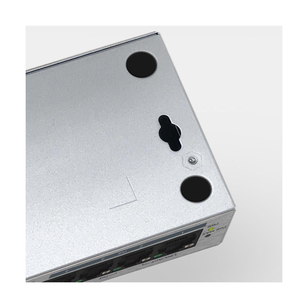 Zyxel GS1005HP Non gestito Gigabit Ethernet (10/100/1000) Supporto Power over Ethernet (PoE) Argento