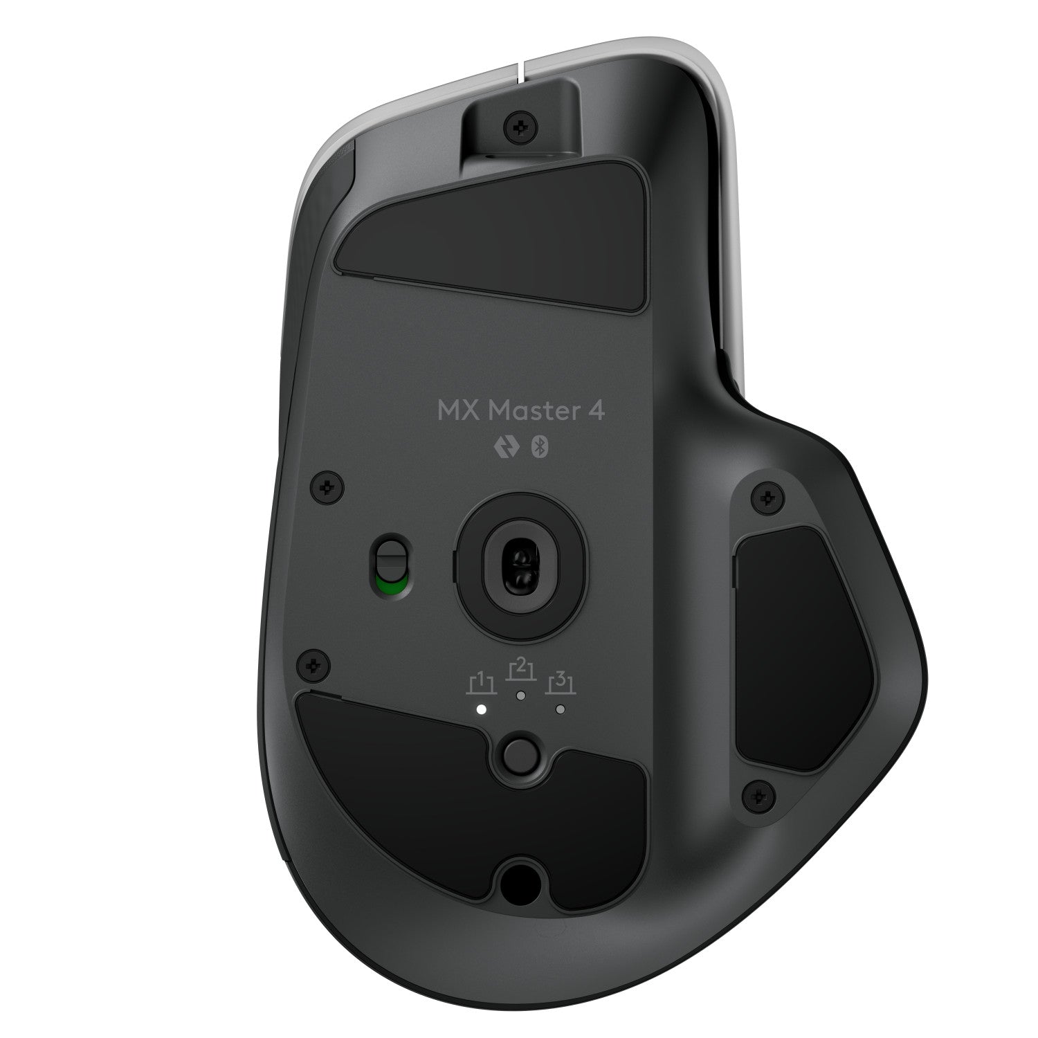 Logitech MX Master 4 mouse Ufficio Mano destra RF senza fili Bluetooth Laser 8000 DPI