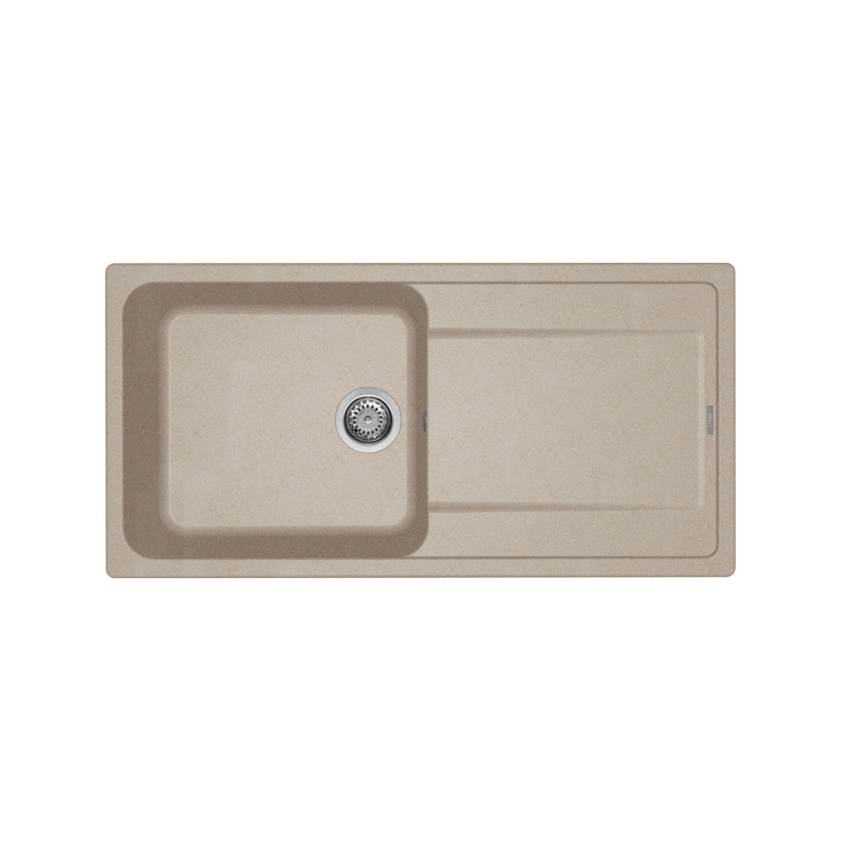 Elleci LIFE 480 Lavello montato su piano Rettangolare Granitek