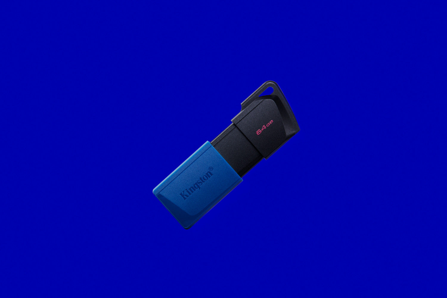Kingston Technology DataTraveler 64GB USB3.2 Gen 1 Exodia M (Nero Blu) - 2 Pieces