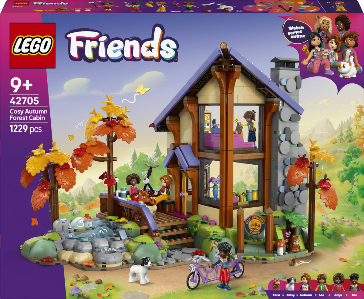 LEGO Friends Gemütliche Hütte Im Herbstwald 42705