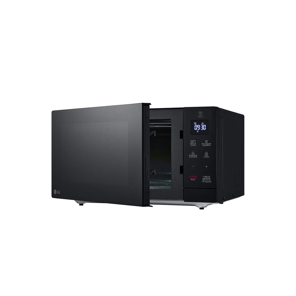 LG MH7032JAS Nero Microonde con grill Superficie piana 30 L 900 W