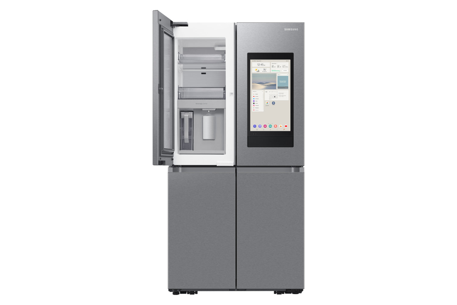Samsung RF65DG9H0ESR frigorifero side-by-side Libera installazione 636 L E Acciaio inox
