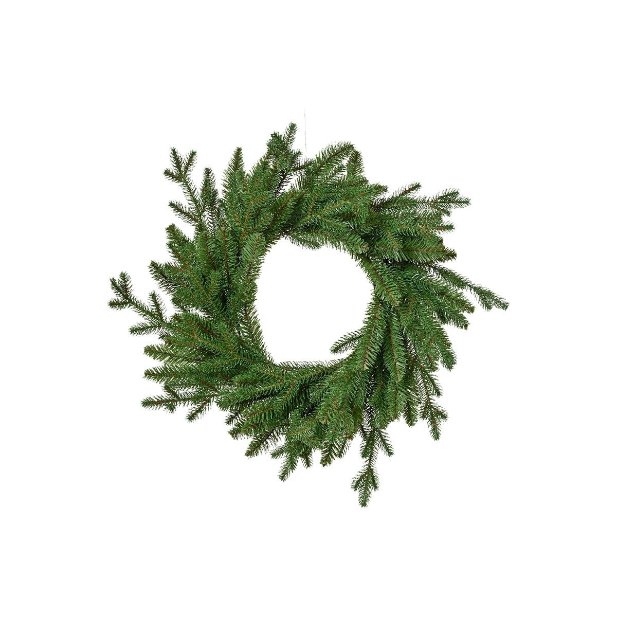 Kaemingk Wienec Greenhill 50 cm Verde in PE e PVC Riciclati