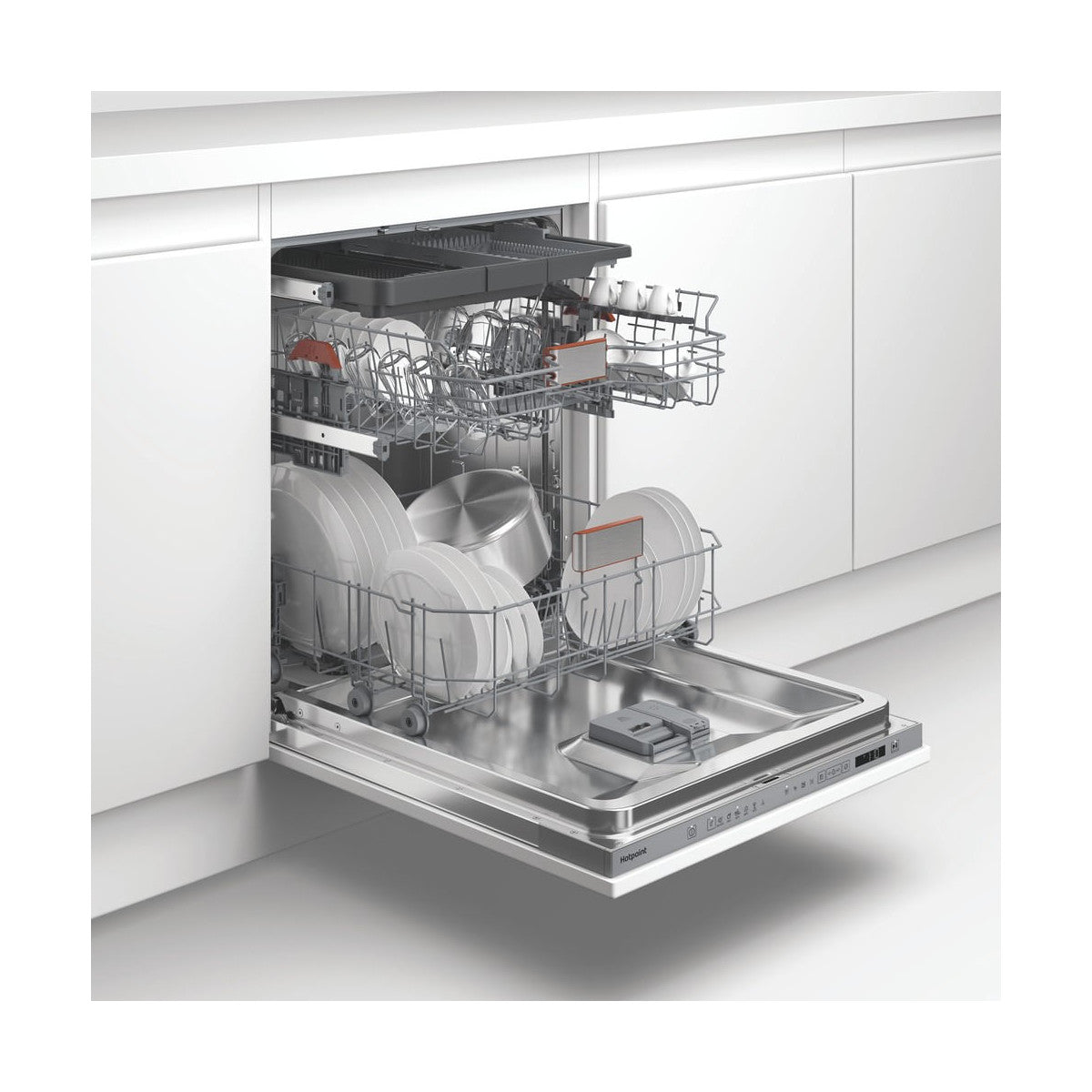 Hotpoint Ariston HDI LYM B5 R, Lavastoviglie 60cm, Classe B, 15 coperti, 41dBA, WiFi, OdourProtect