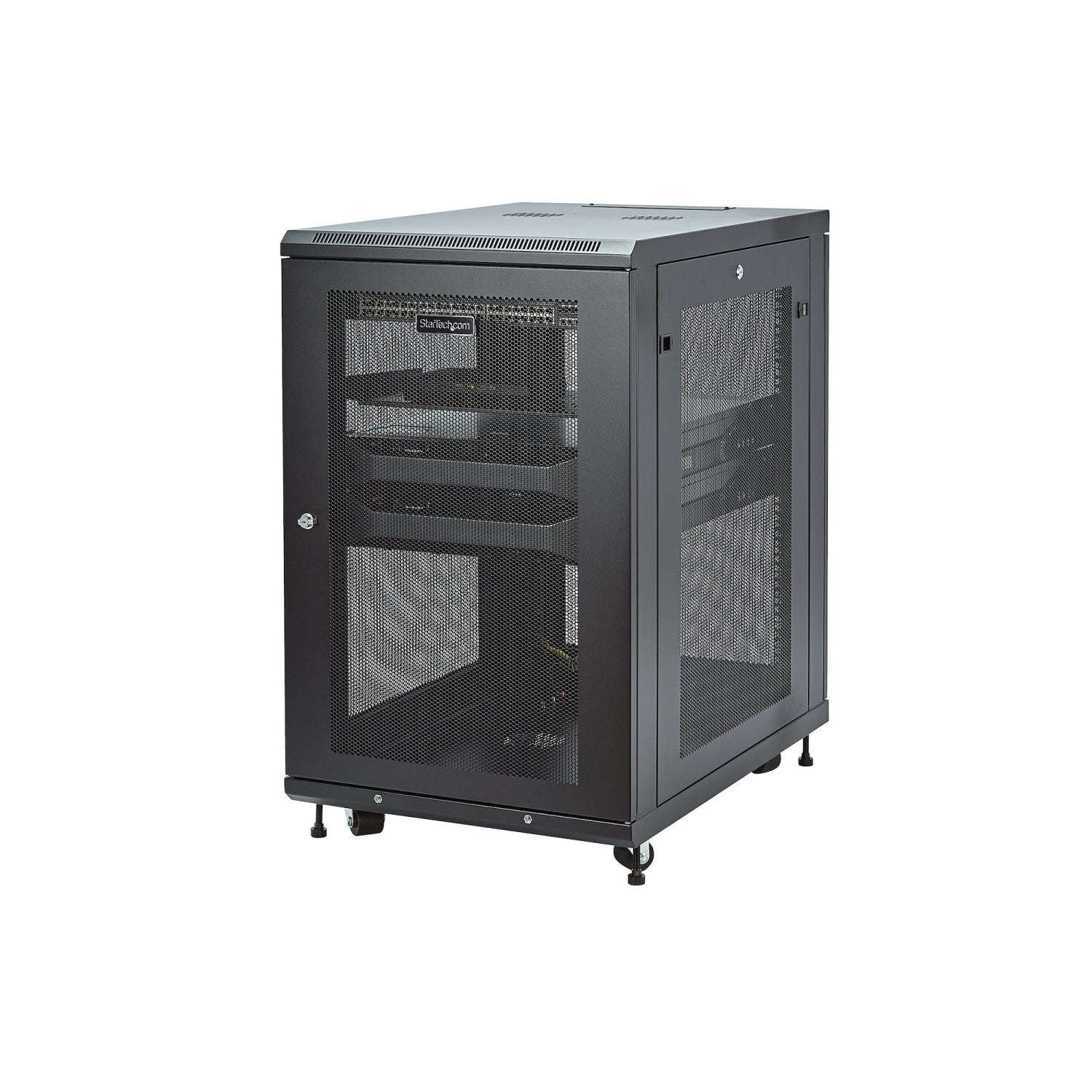 StarTech.com RK1833BKM rack Rack indipendenti Nero