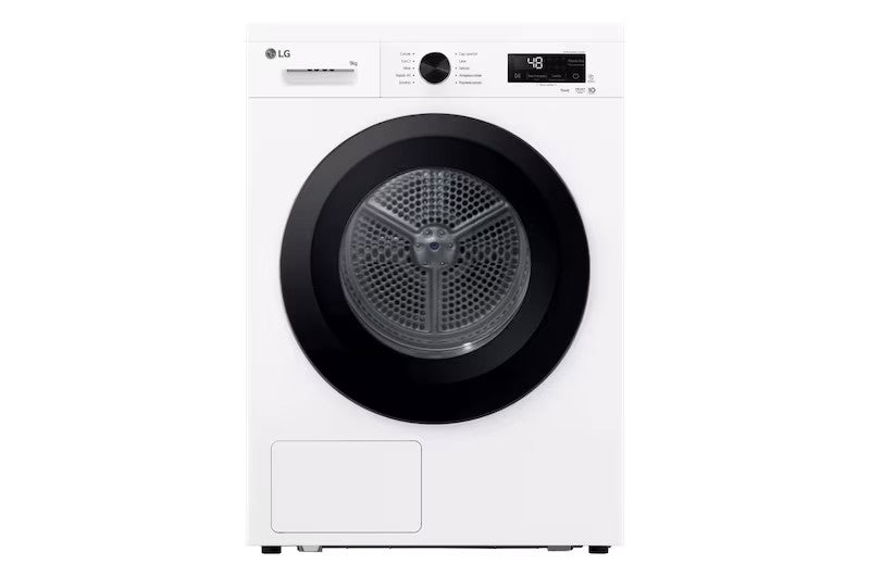 ASCIUGATRICE LG RNX1009NWK Condensazione, 9 kg, profondità 66 cm, 64 dB(A), Bianco, Classe C