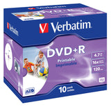 Verbatim 43508 DVD vergine 4,7 GB DVD R 10 pz