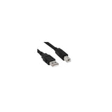 Hamlet XCU2AM-BM30 cavo USB USB 2.0 3 m USB A USB B Nero