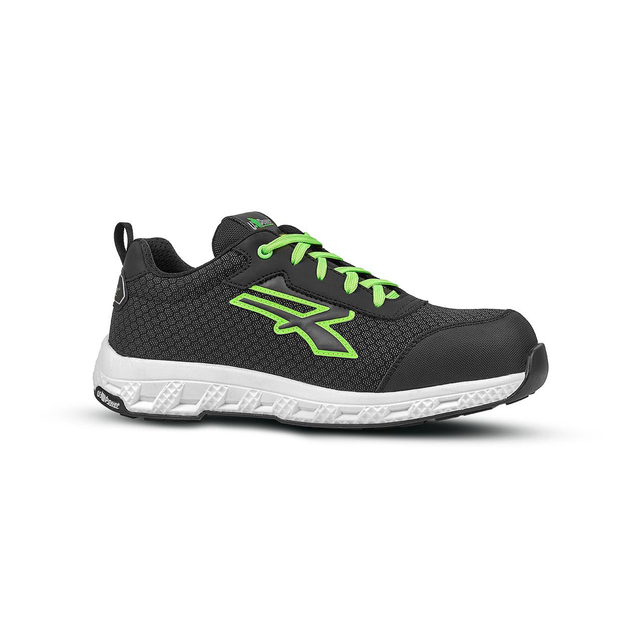 U-Power Mitch ESD Unisex Adulto Nero, Verde, Bianco