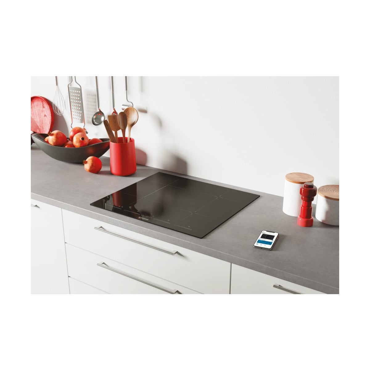 Hoover H-HOB 500 INDUCTION HTPS64MCTTWIFI Nero Da incasso 59 cm Piano cottura a induzione 4 Fornelli