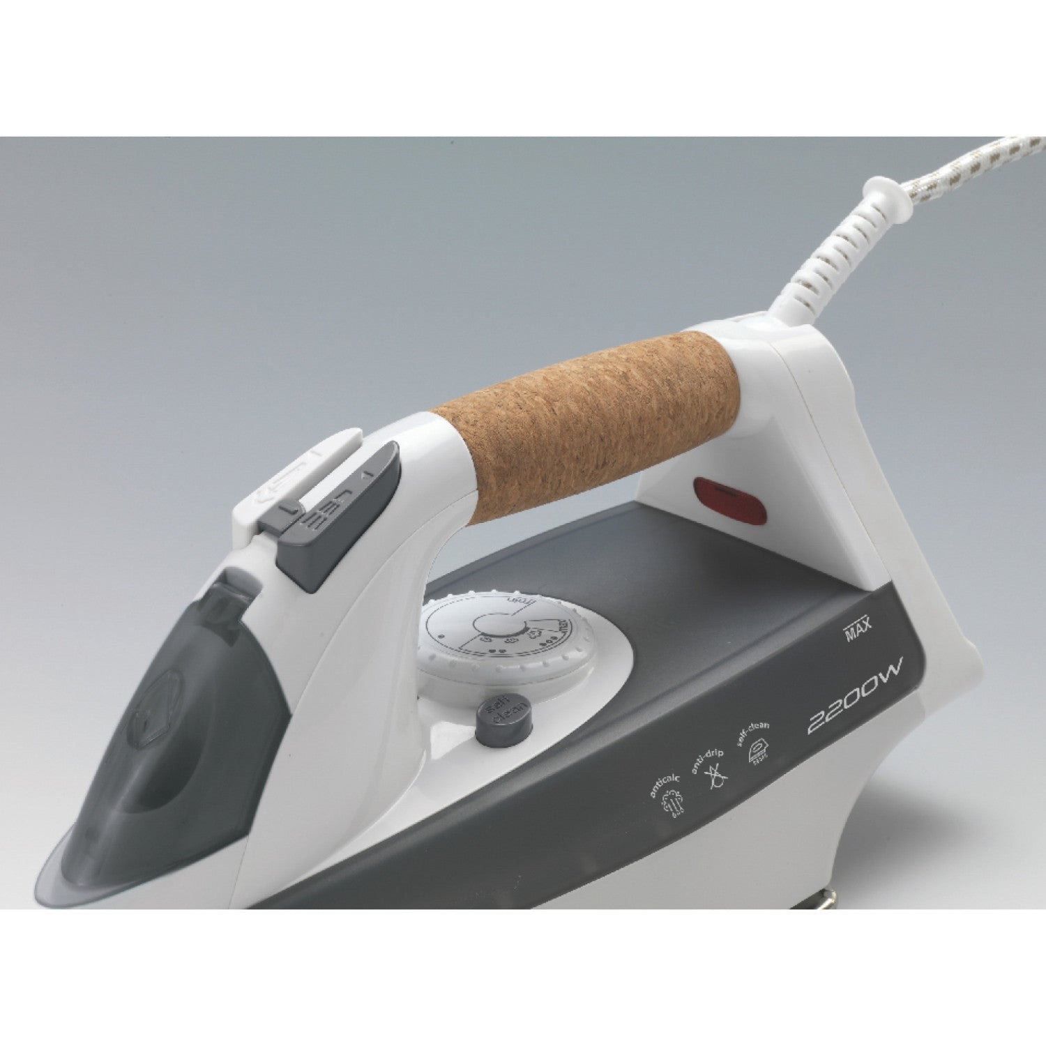 Ariete 6232 Ferro da Stiro Secco e Vapore Acciaio Inossidabile Grigio 2200 W