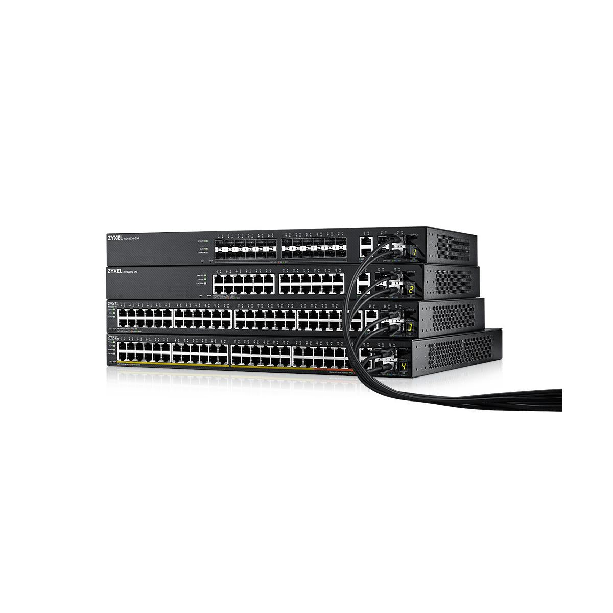 Zyxel XGS2220-30 Gestito L3 Gigabit Ethernet (10/100/1000) Nero