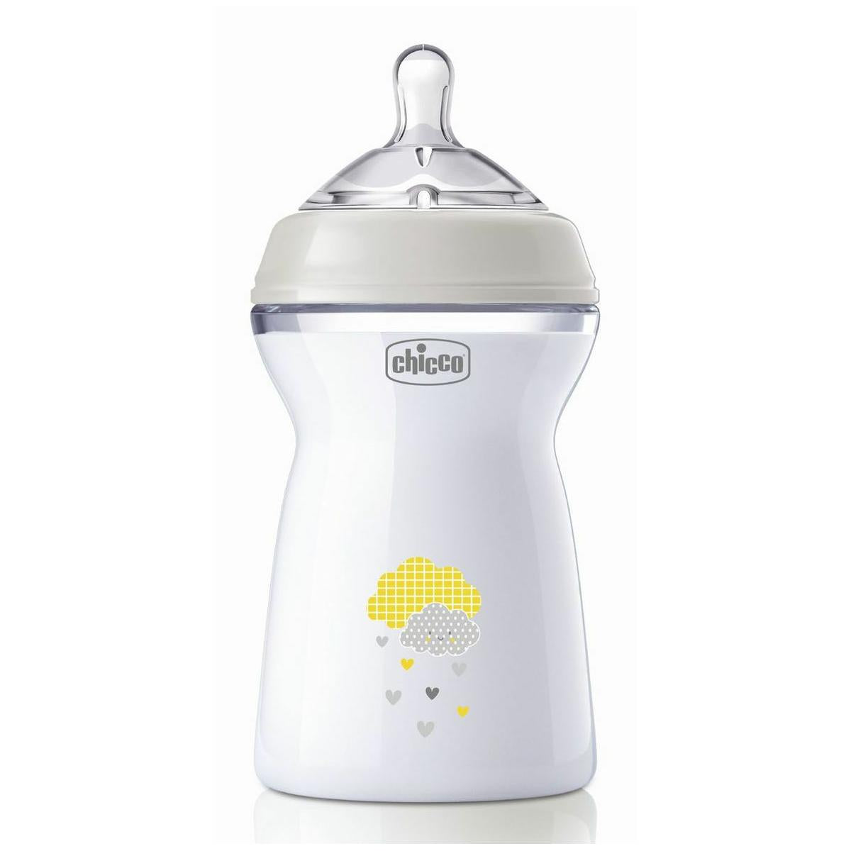 Chicco Natural Feeling biberon 330 ml Grigio