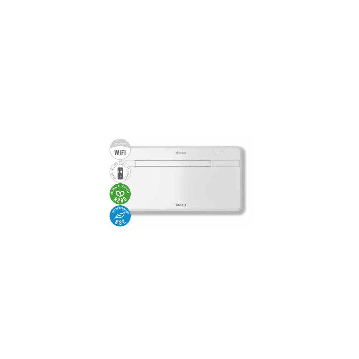 Olimpia Splendid Unico Next 12 HP EVAN 10600 BTU/h 2600 W Bianco Condizionatore d'aria a parete