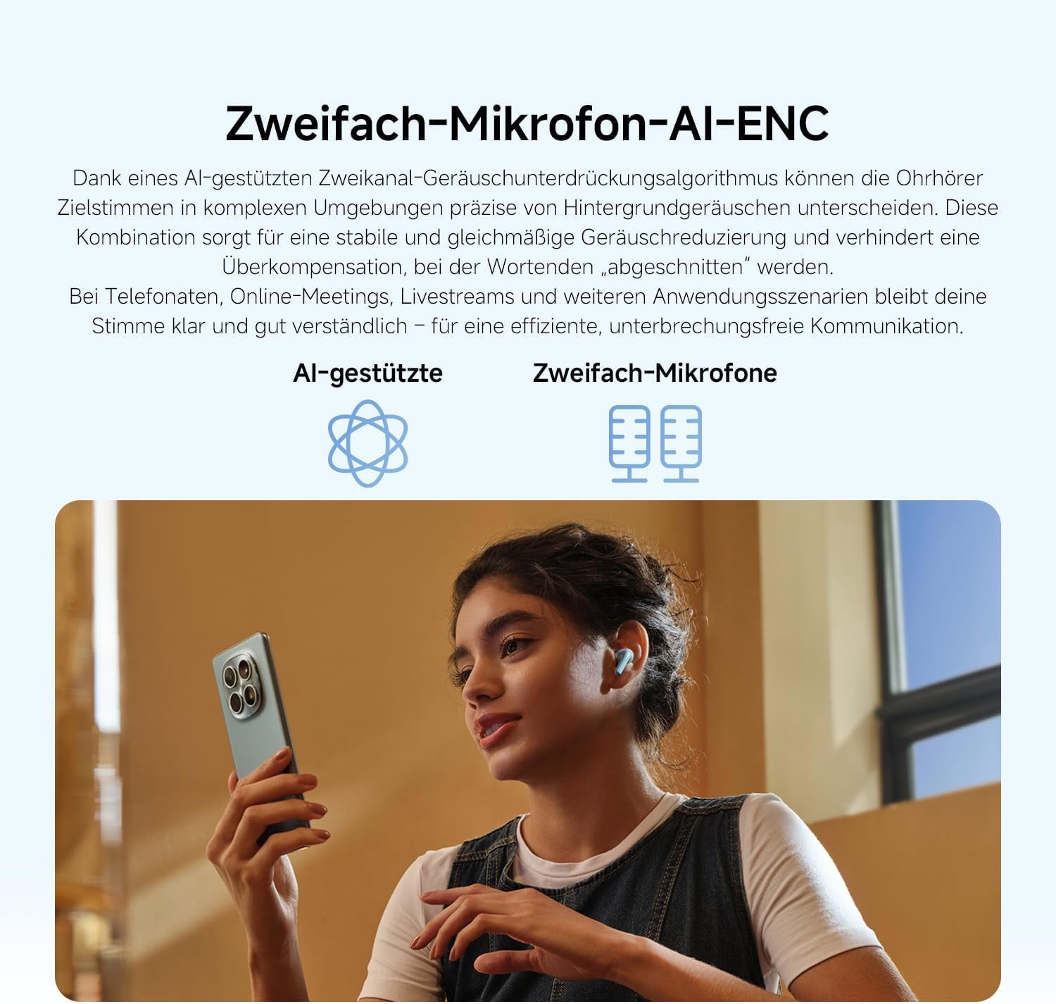 Xiaomi Redmi Buds 8 Active Auricolari Wireless Bluetooth 5.4, Driver 14,2 Mm, Doppio Microfono Ai, Connessione Multipunto, 37 Ore, Semi In-Ear Nero