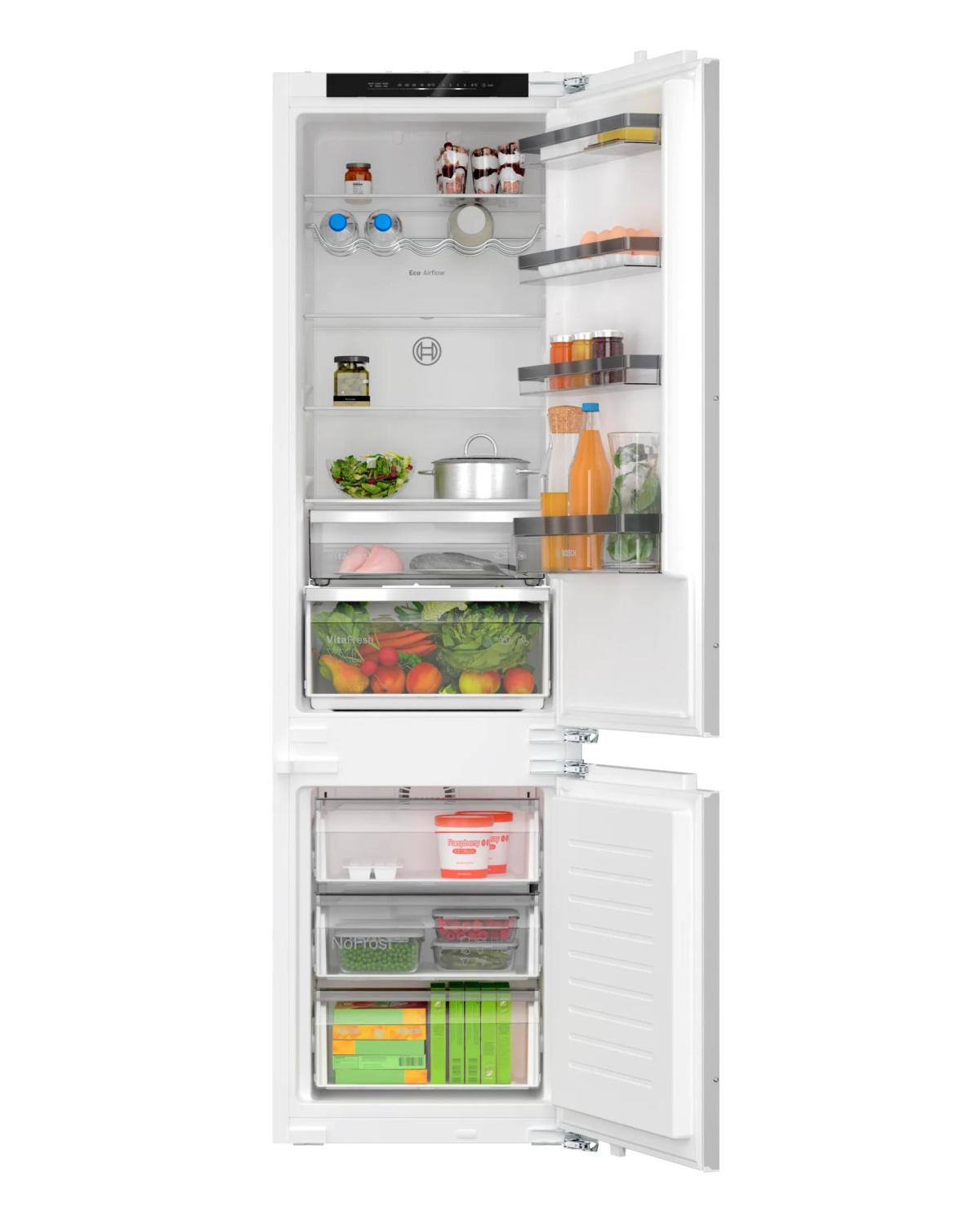 Bosch Serie 4 KIN96VFD0 frigorifero con congelatore Da incasso 290 L D Bianco