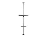 Equip 650621 Supporto TV a parete 177,8 cm (70") Nero, Acciaio inossidabile