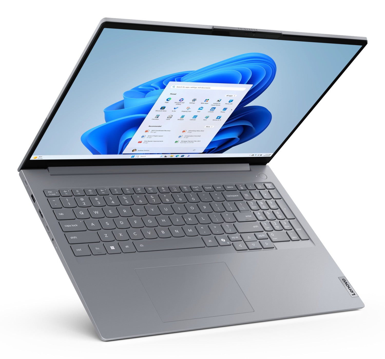 Lenovo ThinkBook 16 G8 IAL Intel Core Ultra 9 185H Computer portatile 40,6 cm (16 pollici) WUXGA 16 GB DDR5-SDRAM 512 GB SSD Wi-Fi 6E (802.11ax) Windows 11 Pro Italiano Grigio