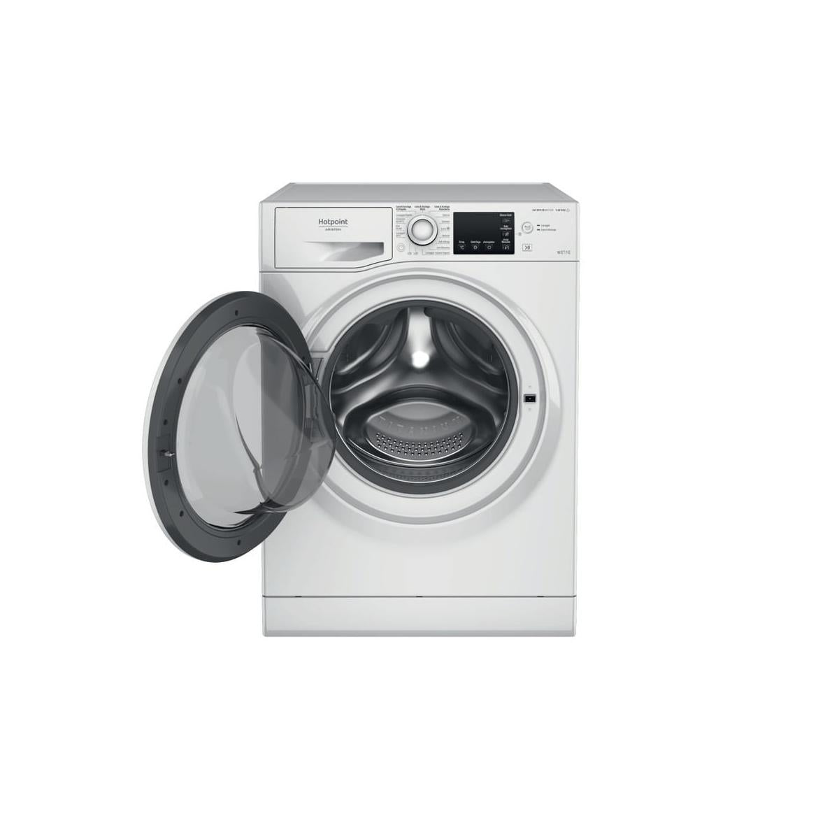 Hotpoint Active NDB 10736 WA IT Lavasciuga Libera Installazione Caricamento Frontale Classe D Bianco