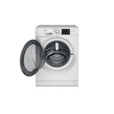 Hotpoint Active NDB 10736 WA IT Lavasciuga Libera Installazione Caricamento Frontale Classe D Bianco