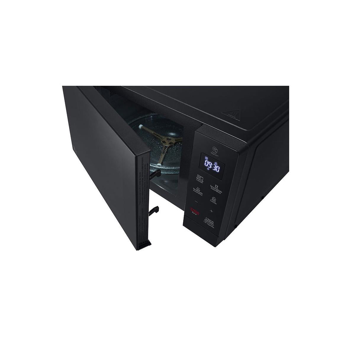 LG MH7032JAS Nero Microonde con grill Superficie piana 30 L 900 W