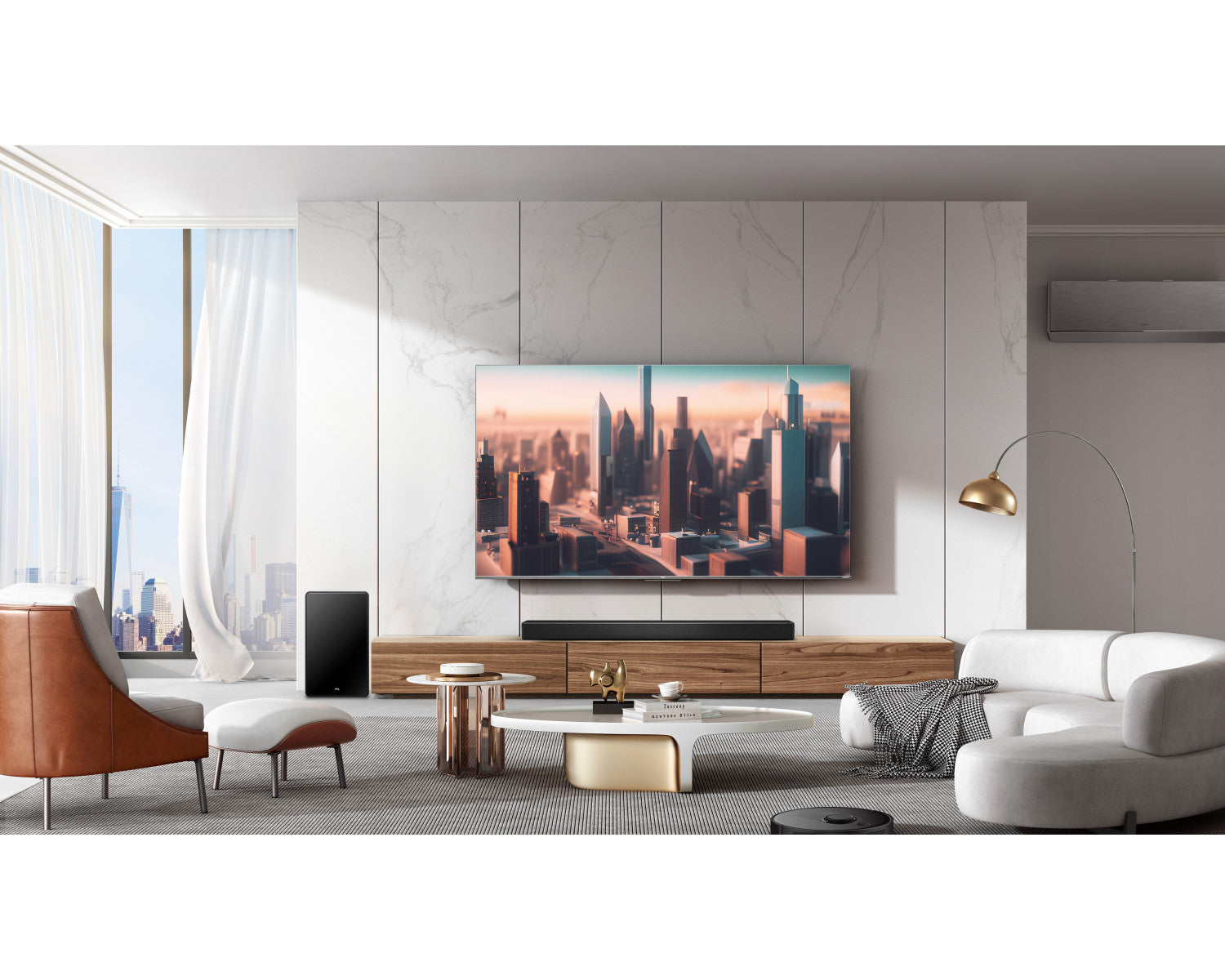TCL Q Soundbar Q75H 5.1.2 canali, Dolby Atmos con Subwoofer integrato, 780W Venduto come Grado A 8720568106045
