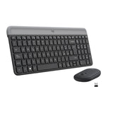 Kit Mouse e Tastiera Logitech MK470 Wireless per Windows Italiano QWERTY Grigio