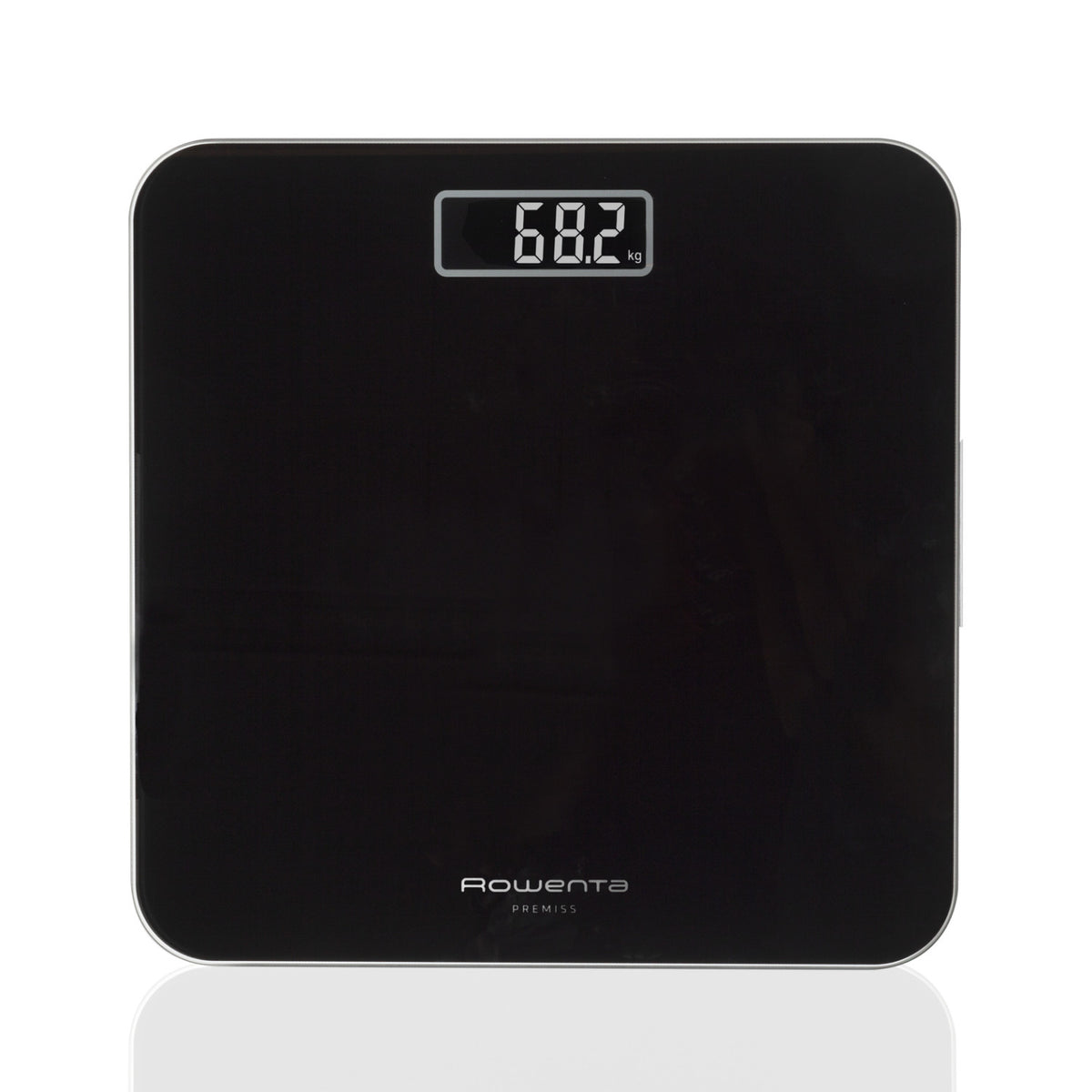 Rowenta Premiss 2.0, Bilancia da Bagno, Display LCD Facile da Leggere, Nero, BS1800