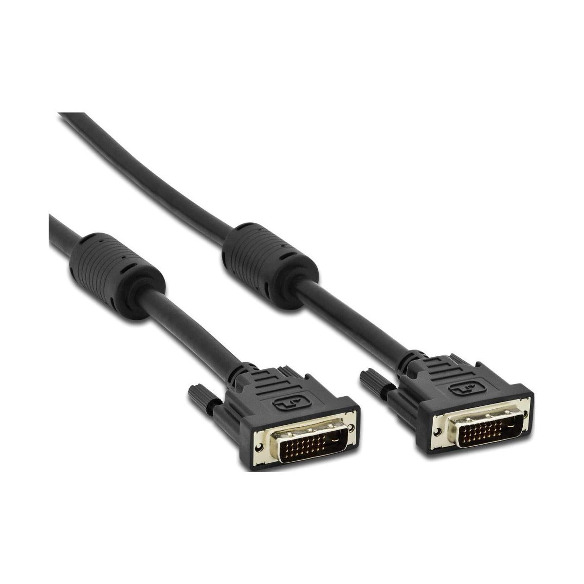 Techly Cavo DVI digitale Dual Link (DVI-D) con ferrite 15 m (ICOC DVI-8115F)