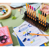 STABILO Point 88 - Fineliner Click Set Da 10 - Colori Assortiti