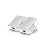 TP-LINK TL-PA4010KIT adattatore di rete powerline 600 Mbit/s Collegamento ethernet LAN Bianco 2 pezzo(i)
