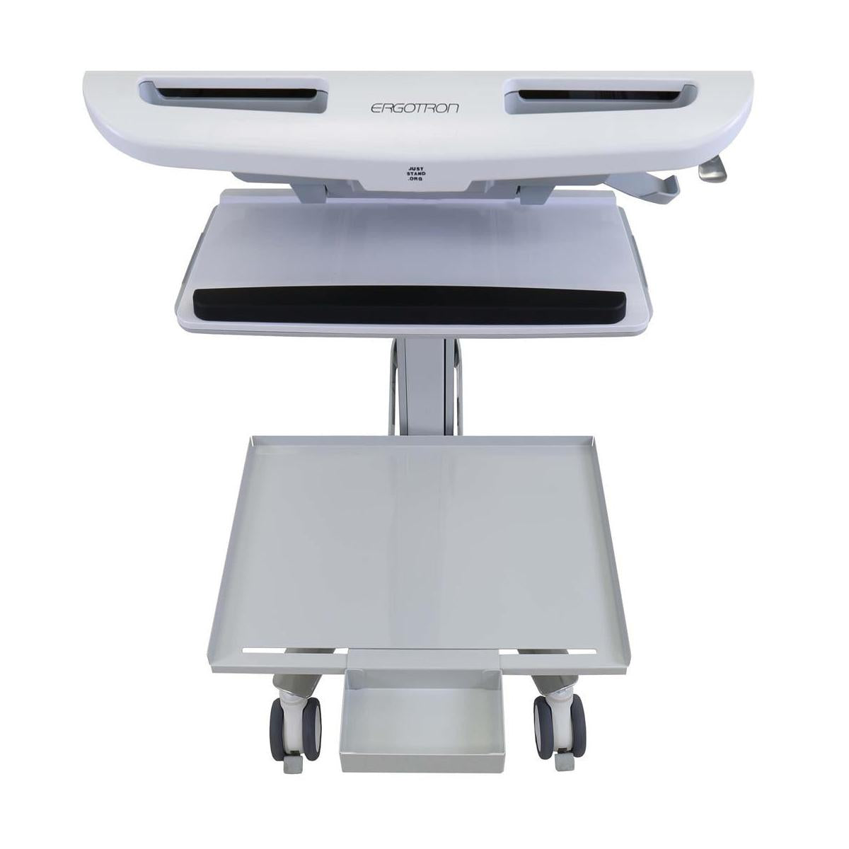 Ergotron 98-417-214 accessorio per carrello multimediale Grigio Mensola regolabile