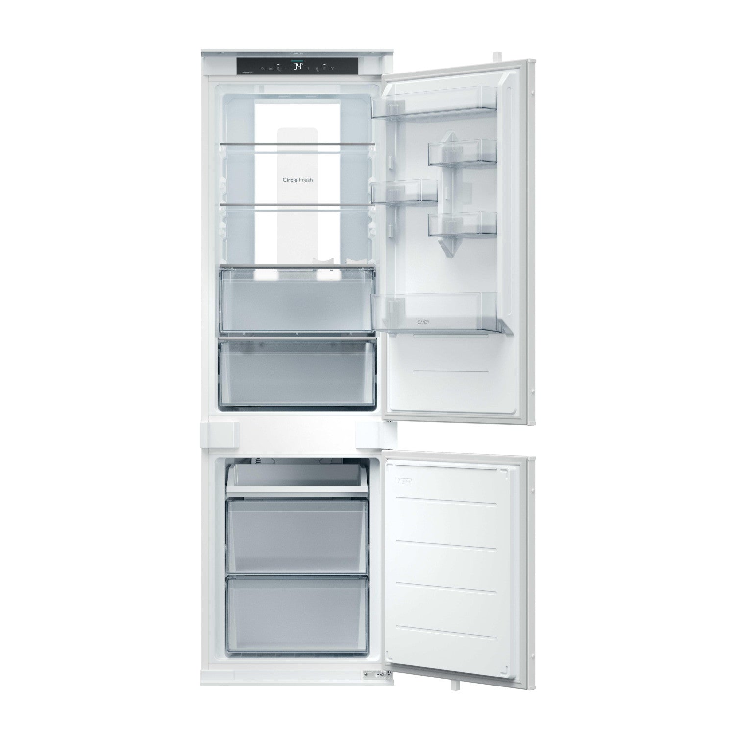 Candy CNBQT5518E frigorifero Da incasso 251 L Bianco