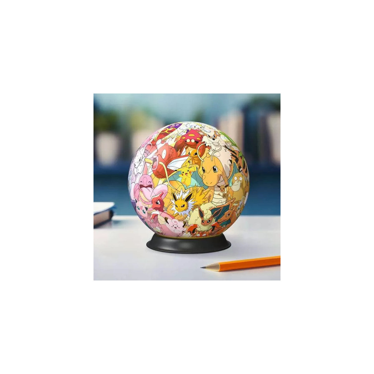 Ravensburger 3D Puzzle Ball: Pokémon - Kanto Region Puzzle 3D 73 pz Cartoni