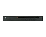 LevelOne KVM-3208 switch per keyboard-video-mouse (kvm) Montaggio rack Nero