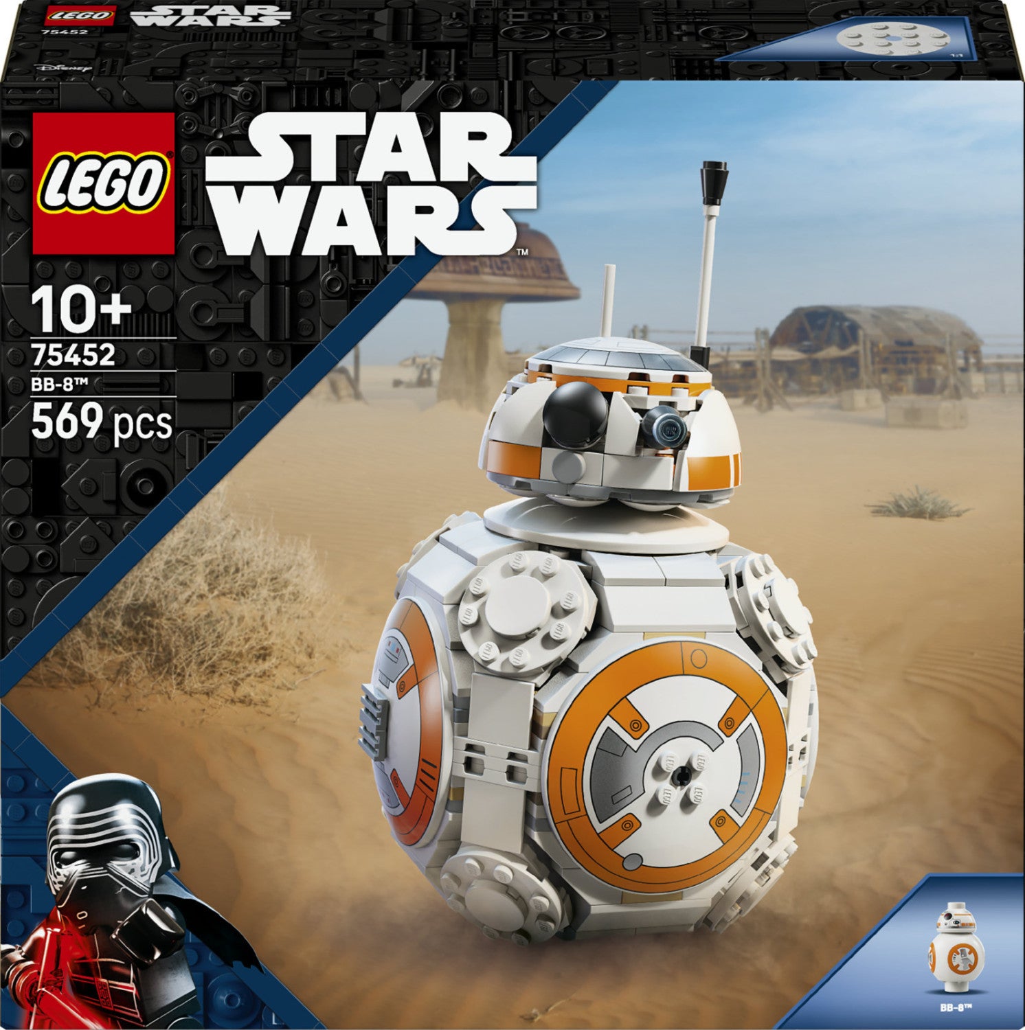 LEGO Star Wars Droide Astromeccanico BB-8 75452 - 569 Pezzi