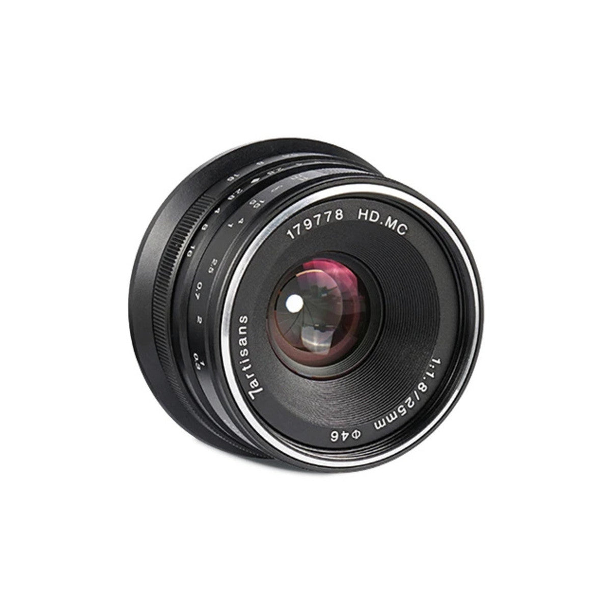 7Artisans 25 mm F1.8 MILC Obiettivi standard Nero