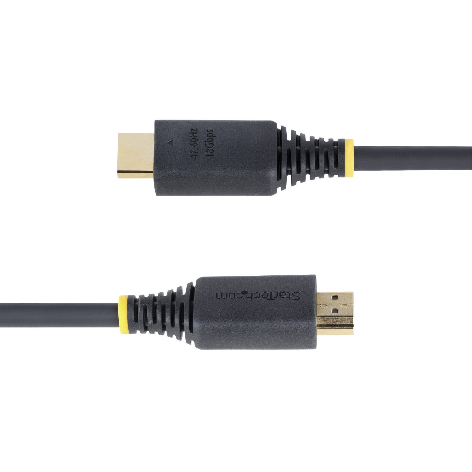 StarTech.com Cavo HDMI ad alta velocità da 30 cm, 4K 60Hz/1440p 144Hz, HDR10/HDCP 2.2/ARC, 18Gbps, cavo UHD HDMI 2.0 per TV/Monitor/Display, rivestimento in TPE