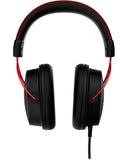 HyperX Cloud Alpha da Gaming Headset Cuffie Cablato a Padiglione Nero Rosso