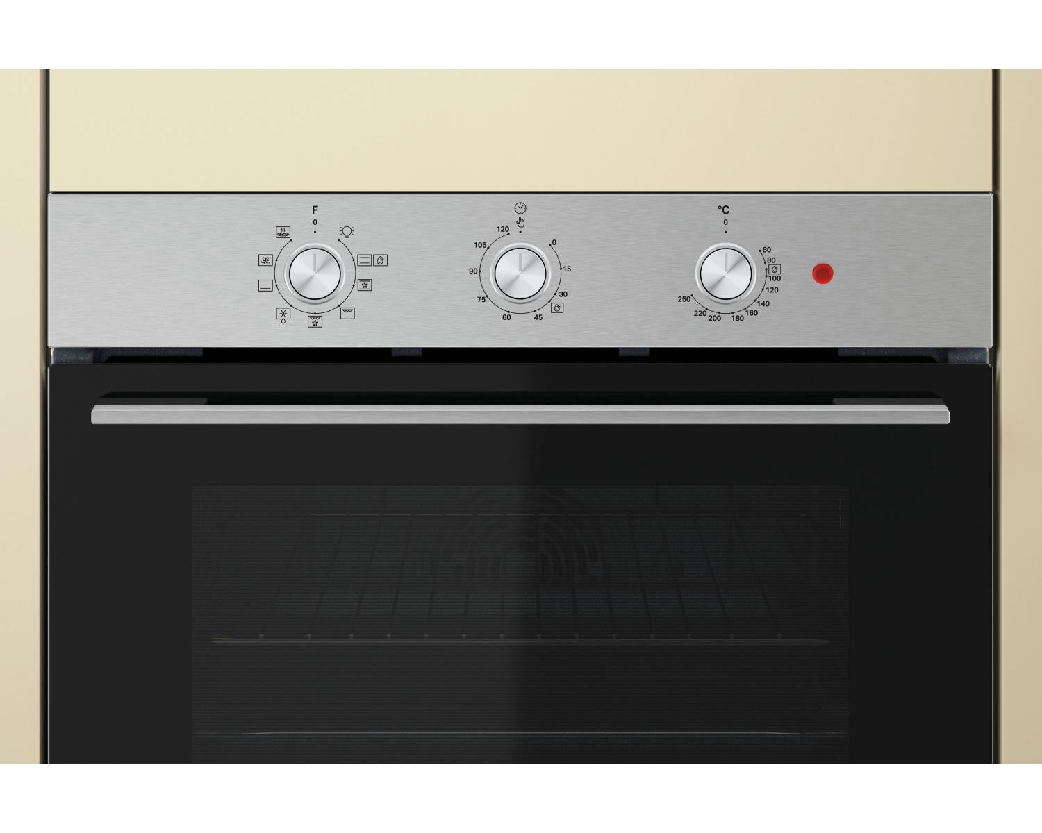 Whirlpool OMK38HU0X Forno elettrico 71 L classe A Nero Acciaio inox