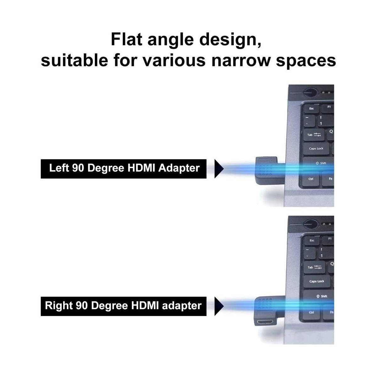 Techly Adattatore HDMI angolato 270 gradi (IADAP HDMI-270)