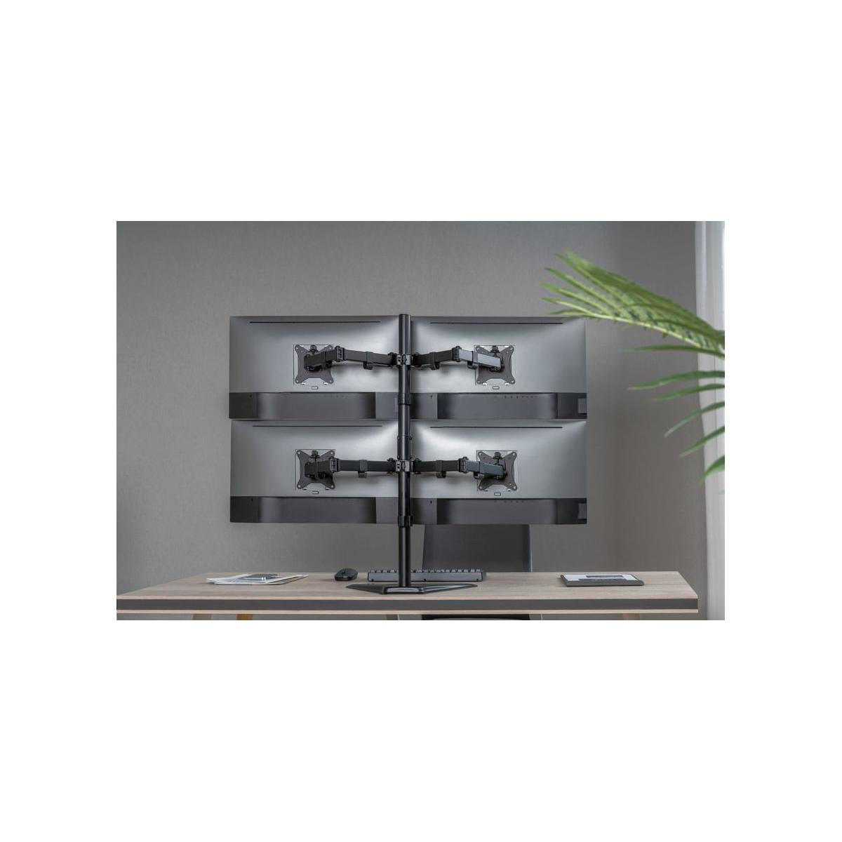 Equip 650127 supporto da tavolo per Tv a schermo piatto 81,3 cm (32") Nero Scrivania