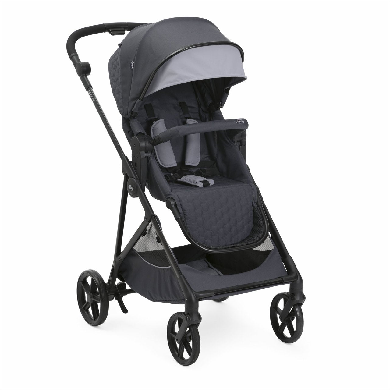 Chicco Classic 04087097530000 Passeggino 4 ruote Boston grey