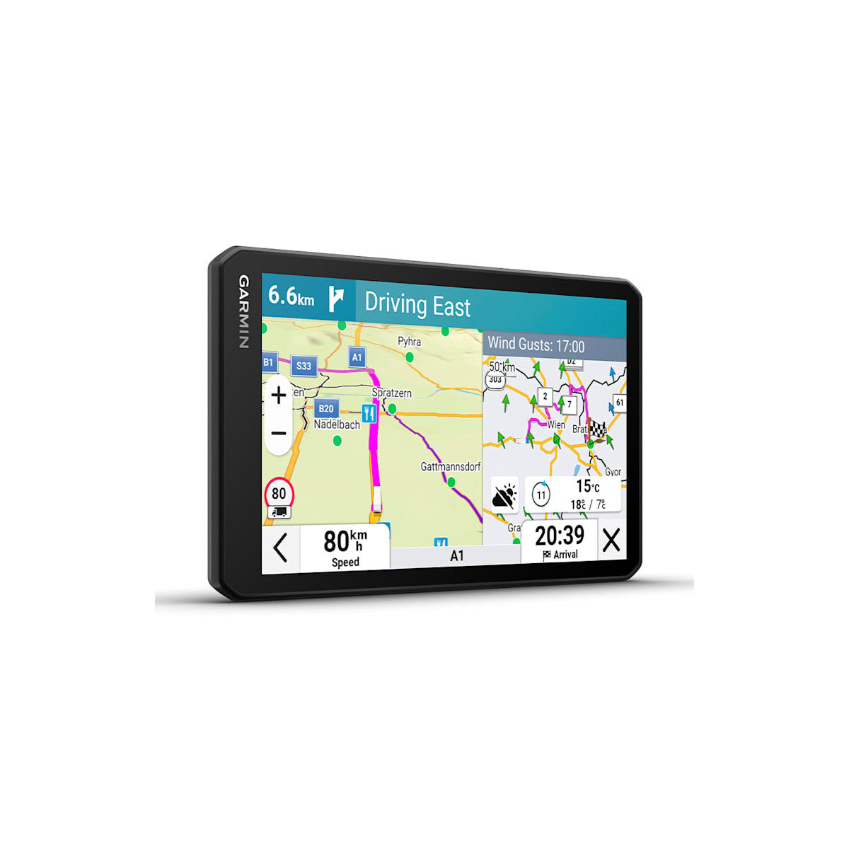 Garmin dēzl LGV720 navigatore Fisso 17,6 cm (6.95 pollici) TFT Touch screen 242 g Nero