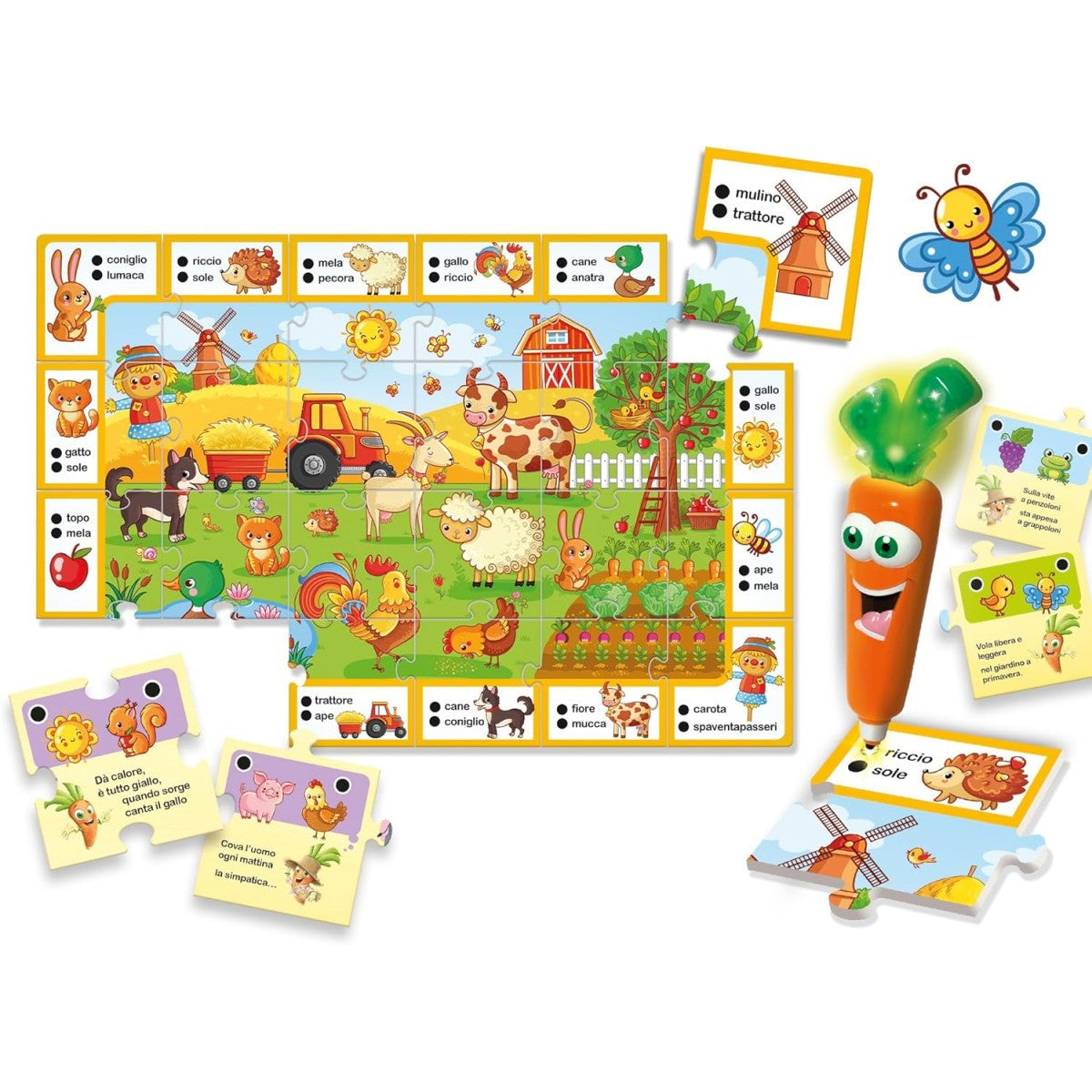 Lisciani Carotina Penna Parlante Gli Utilissimi I Giochi Della Fattoria
