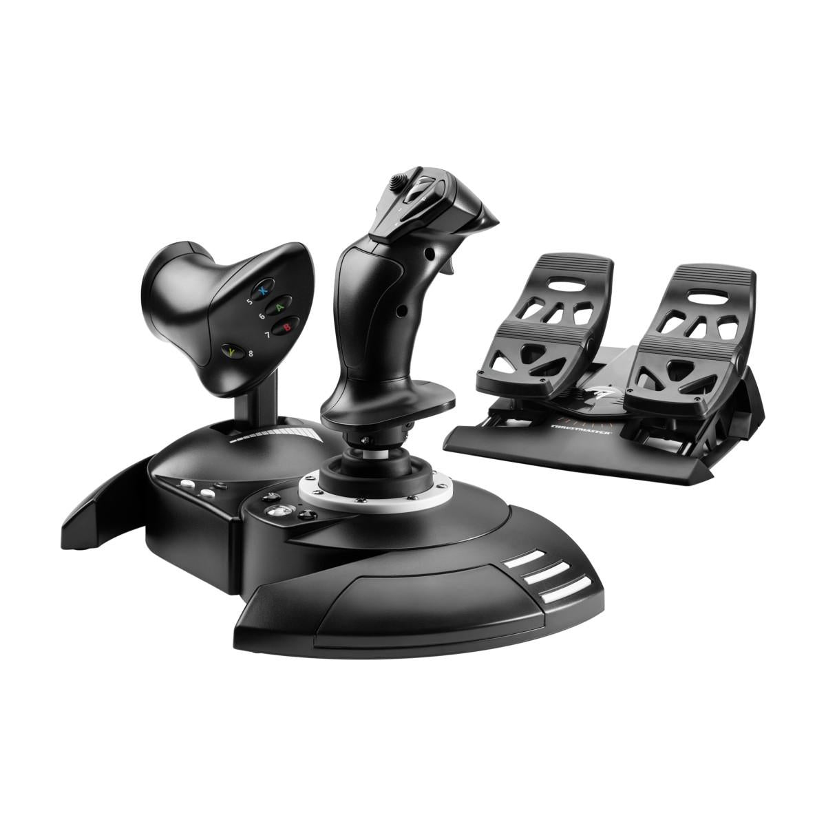 Thrustmaster T.Flight Full Kit X USB Joystick Analogico Digitale PC Xbox Nero